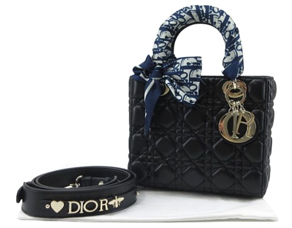 n49542 1 Christian Dior My ABCDior Small 2 Way Shoulder Bag Black