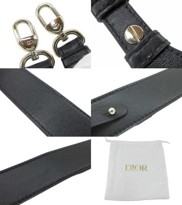 n49542 8 Christian Dior Dior 2WAY Shoulder Bag Black