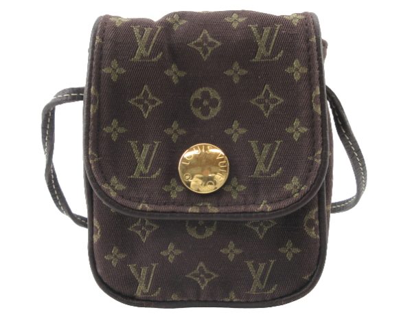 n49569 1 Louis Vuitton Mini Lantern Pochette Cancun Shoulder Bag Ebene