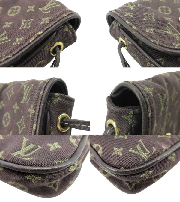 n49569 5 Louis Vuitton Mini Lantern Pochette Cancun Shoulder Bag Ebene