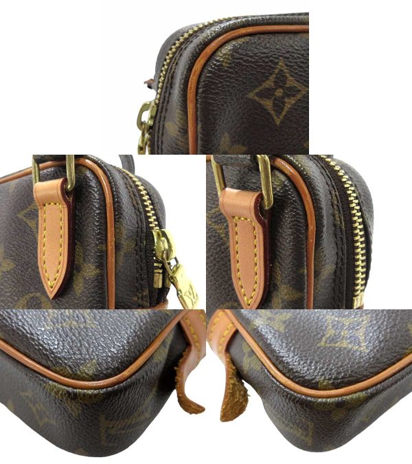 n49667 5 Louis Vuitton Pochette Marly Bandouliere Shoulder Bag Brown