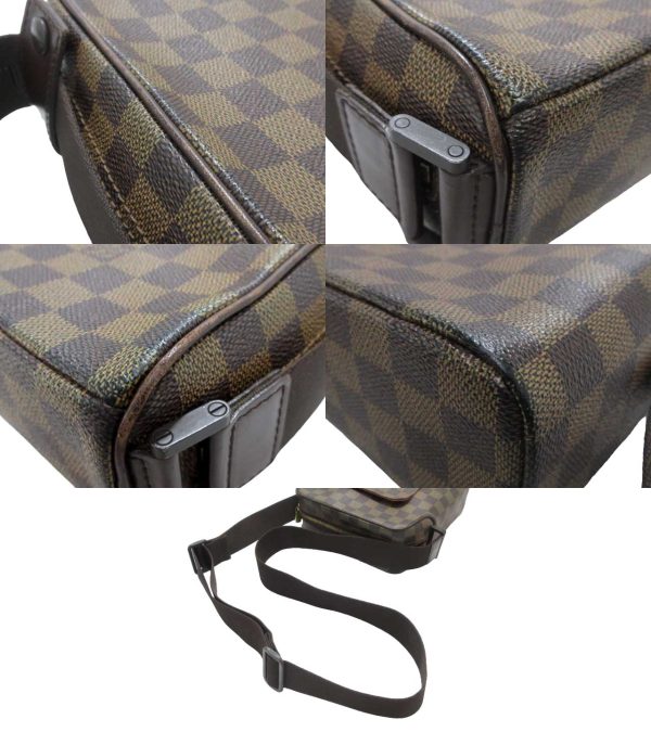 n49670 6 Louis Vuitton Monogram Olaf PM Shoulder Bag Brown