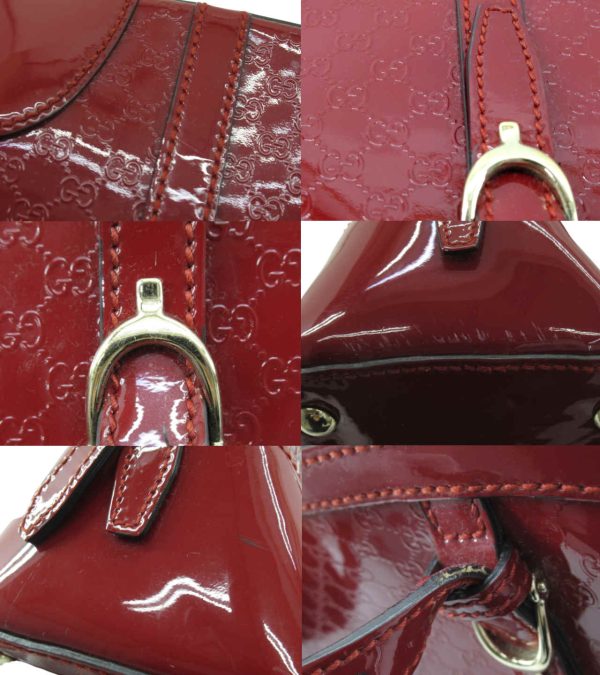 n49764 7 Gucci Nice Micro Guccisima 2WAY Shoulder Handbag Red