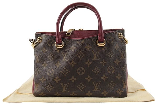 n49774 1 Louis Vuitton Monogram Pallas BB 2WAY Crossbody Shoulder Bag Leysin