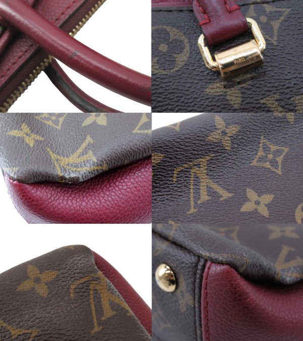 n49774 6 Louis Vuitton Monogram Pallas BB 2WAY Crossbody Shoulder Bag Leysin