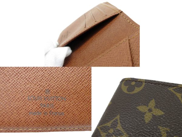 n49778 3 Louis Vuitton Monogram Portefeuille Multiple Wallet Brown