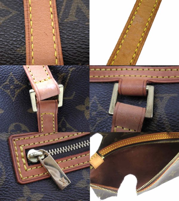 n49910 5 Louis Vuitton Monogram Cite MM Shoulder Bag Brown