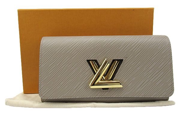 n49919 1 Louis Vuitton Epi Portefeuille Twist Long Wallet Galle