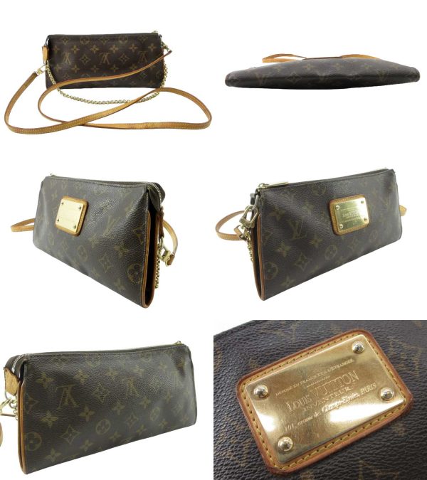 n49992 2 Louis Vuitton Monogram Sophie Crossbody Shoulder Bag Brown