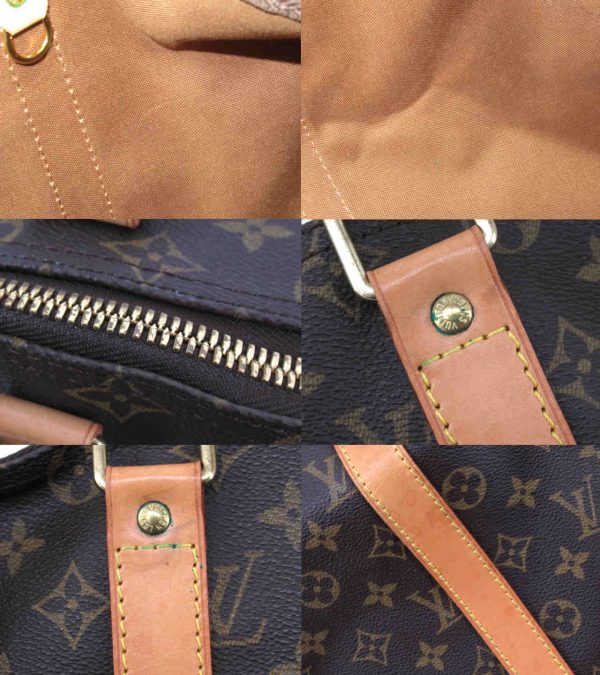 n50028 4 Louis Vuitton Monogram Keepall 45 Bag Brown