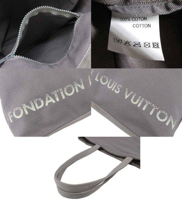 n50032 3 Louis Vuitton Fondation Tote Bag Black