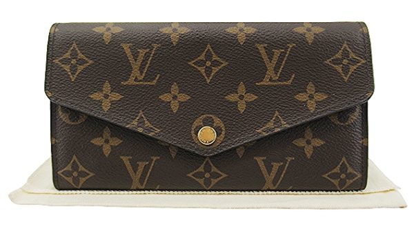 n50039 1 Louis Vuitton Portefeuille Sarah Monogram Long Wallet Brown