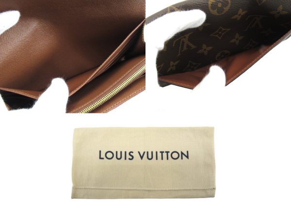 n50039 4 Louis Vuitton Portefeuille Sarah Monogram Long Wallet Brown