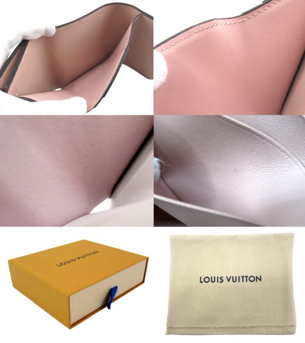 n50040 4 Louis Vuitton Portefeuille Iris XS Mahina Wallet Magnolia