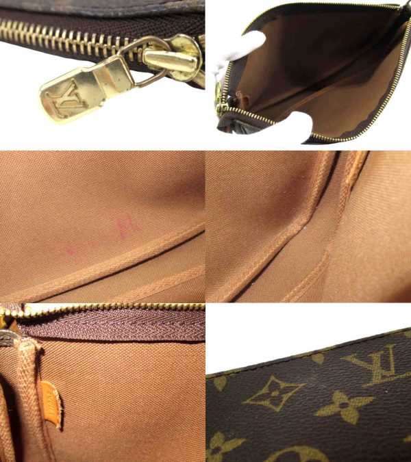 n50150 3 Louis Vuitton Monogram Pochette Accessoire Shoulder Bag Brown