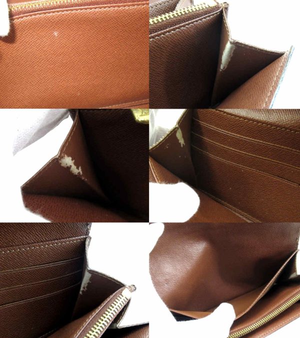 n50154 4 Louis Vuitton Portefeuille Sara Model Long Wallet Brown