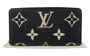 n50163 1 Louis Vuitton Portefeuille LV Pont Neuf Compact Trifold Wallet Smooth Leather Black