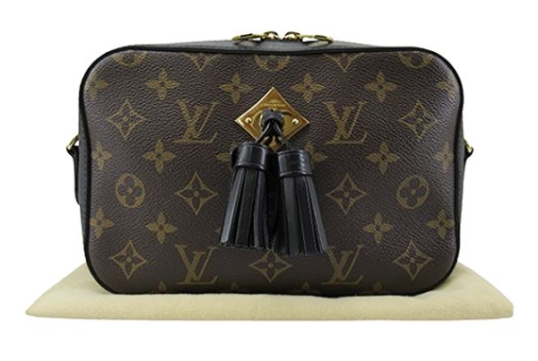 n50240 1 Louis Vuitton Monogram Saintonge Shoulder Bag Black