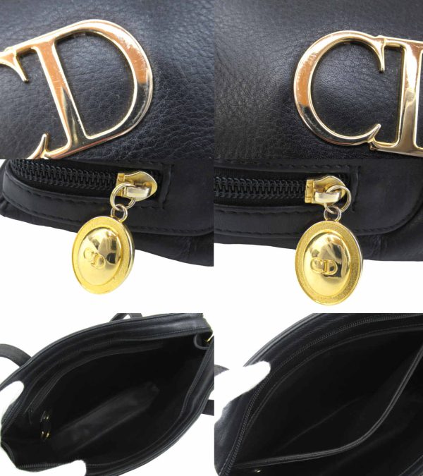 n50326 3 Christian Dior CD Tote Bag Black