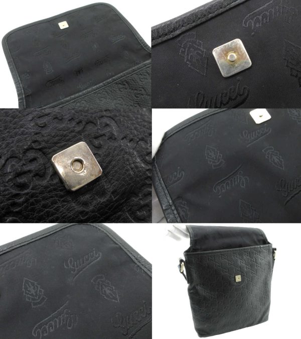 n50452 5 Gucci Guccisima Shoulder Bag Black