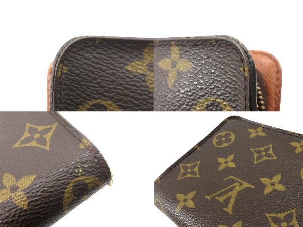 n50455 6 Louis Vuitton Monogram Portomone Zip Long Wallet Brown