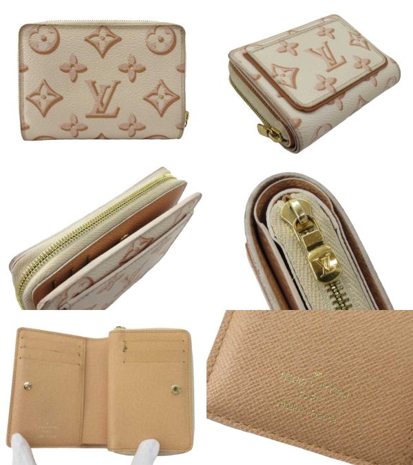 n50617 2 Louis Vuitton Portefeuille Lou Fall for You Wallet Cream Beige