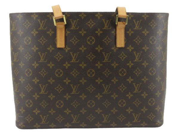 n50786 1 Louis Vuitton Monogram Luco Tote Bag Brown