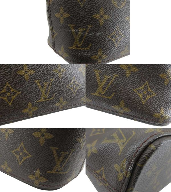 n50786 7 Louis Vuitton Monogram Luco Tote Bag Brown