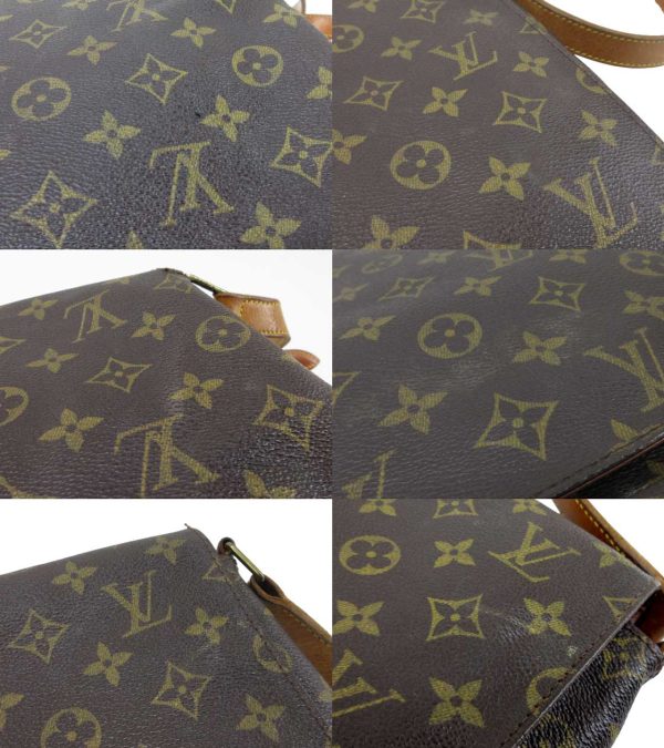 n50790 5 Louis Vuitton Monogram Musette Flap Shoulder Bag Brown