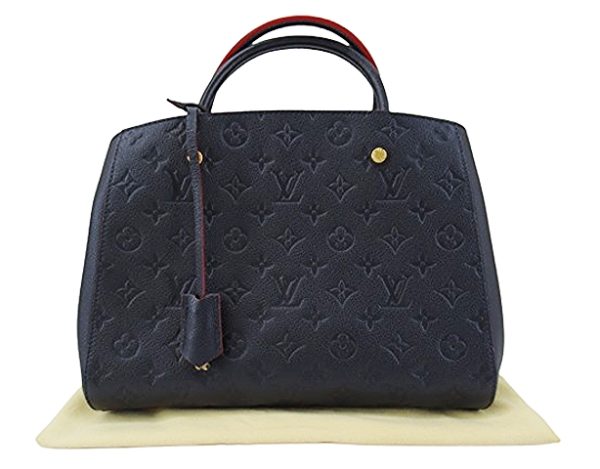 n50950 1 Louis Vuitton Empreinte Montaigne MM 2WAY Blue