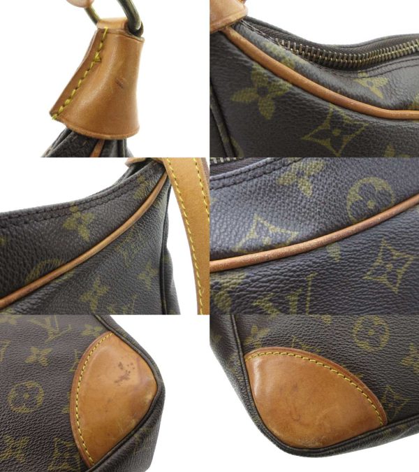 n50952 5 Louis Vuitton Monogram Boulogne 30 Shoulder Bag Brown