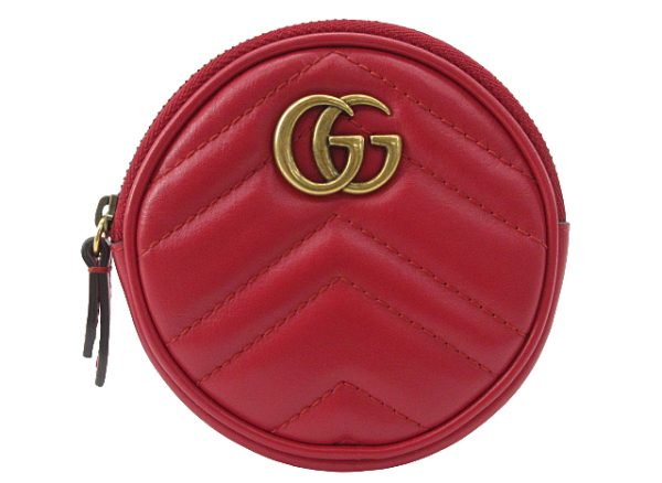 n51023 1 Gucci GG Marmont Coin Red