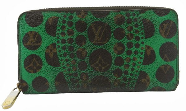 n51027 1 Louis Vuitton Yayoi Kusama Pumpkin Dot Zippy Long Wallet