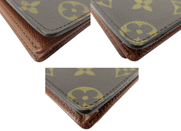 n51030 5 Louis Vuitton Monogram Porto Cult Yen Long Wallet Brown