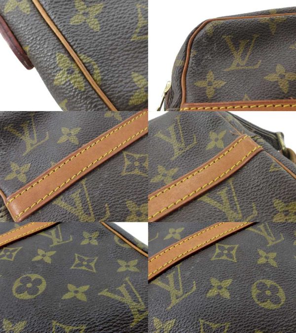 n51077 5 Louis Vuitton Monogram Danube Shoulder Bag Brown