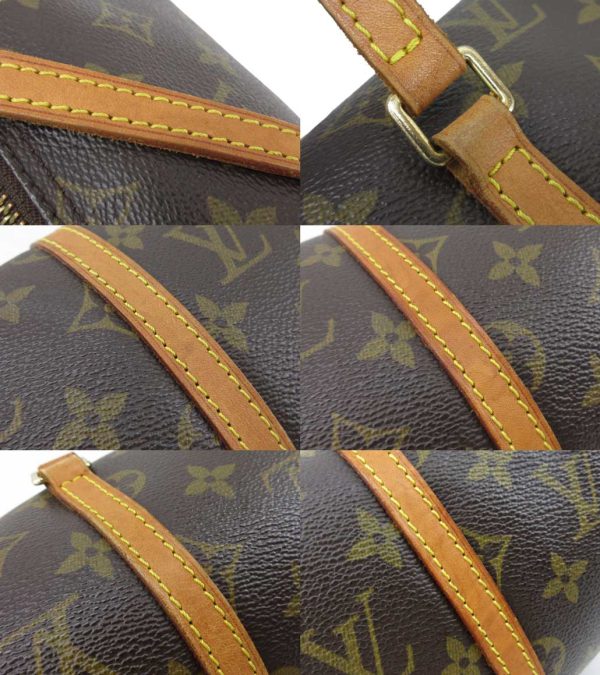 n51208 4 Louis Vuitton Monogram Papillon 26 Handbag Brown