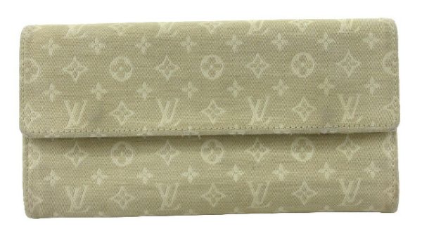 n51292 1 Louis Vuitton Monogram Mini Lan Portefeuille Sara Long Wallet Dune