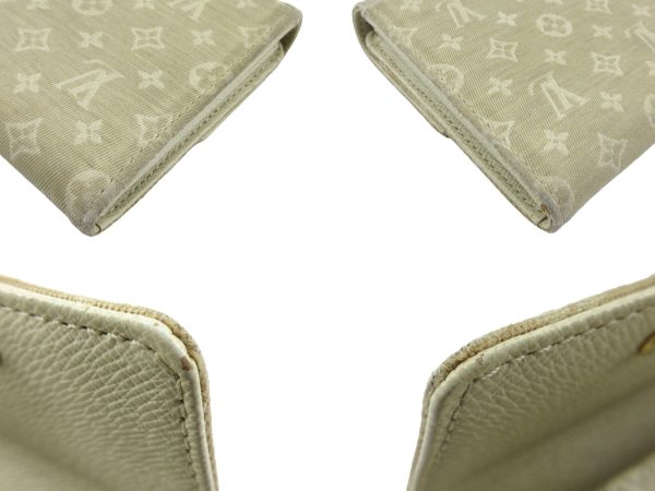 n51292 7 Louis Vuitton Monogram Mini Lan Portefeuille Sara Long Wallet Dune