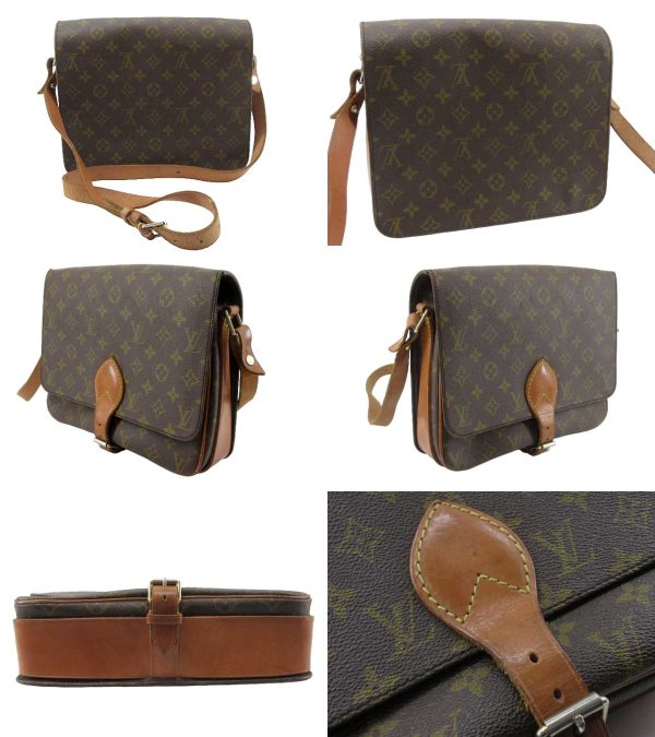 n51299 2 Louis Vuitton Monogram Cartesiere Shoulder Bag Brown