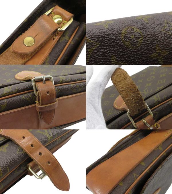 n51299 5 Louis Vuitton Monogram Cartesiere Shoulder Bag Brown