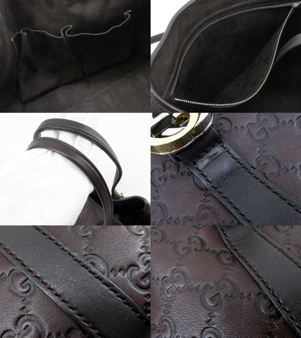 n51363 4 Gucci Guccisima Tote Bag Brown