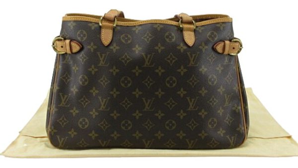 n51407 1 Louis Vuitton Monogram Batignolles Horizontal Shoulder Tote Bag Brown