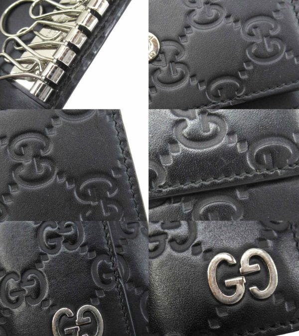 n51542 5 Gucci Guccisima 6 Row Key Case Black