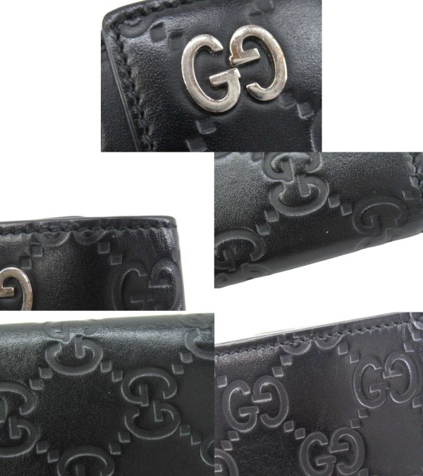 n51542 6 Gucci Guccisima 6 Row Key Case Black