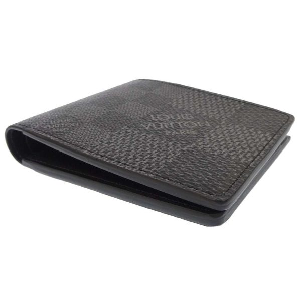 n60434 02 Louis Vuitton Wallet Graphite 3D Portefeuille Multiple Black