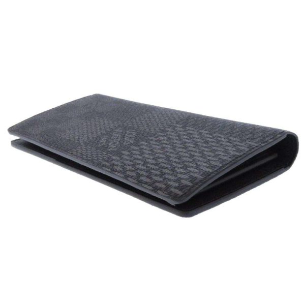 n60436 02 Louis Vuitton Long Wallet Graphite Brazza NM N60436 Black