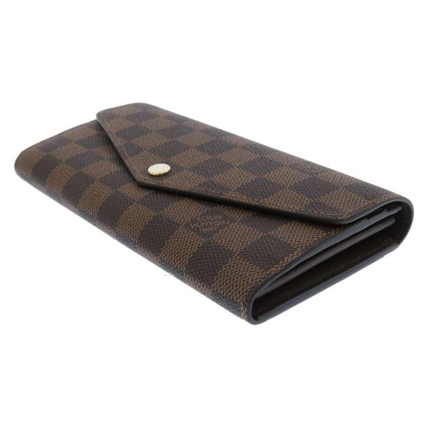 n63209 02 Louis Vuitton Long Wallet Ebene Portefeuille Sala N63209 Wallet