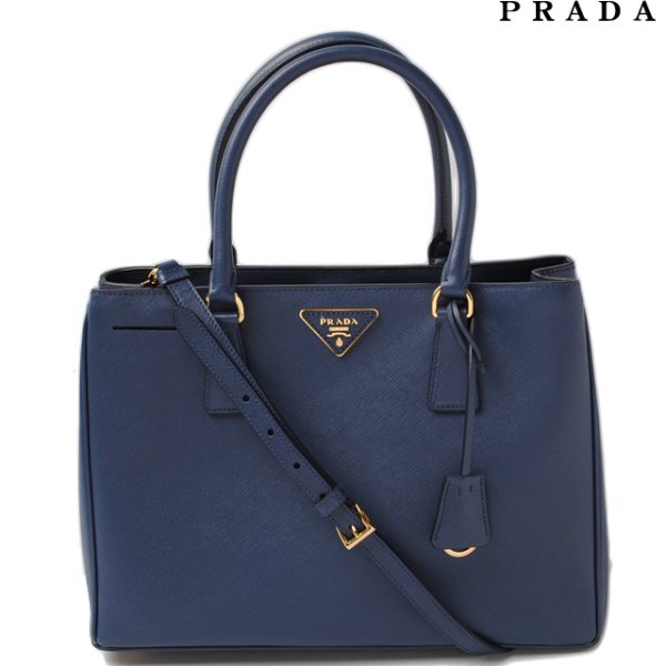 p 030 15 1 Prada Handbag Saffiano Bag Blue