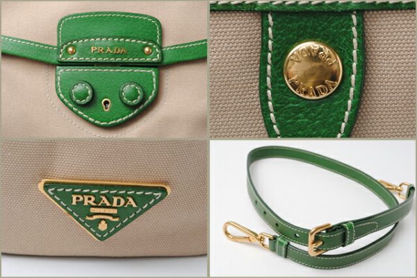 p 078 15 2 Prada Shoulder Bag Canapa Natural Green