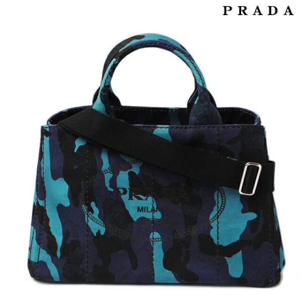 p 082 15 1 Prada Tote Bag Canapa Camouflage Bag Royal